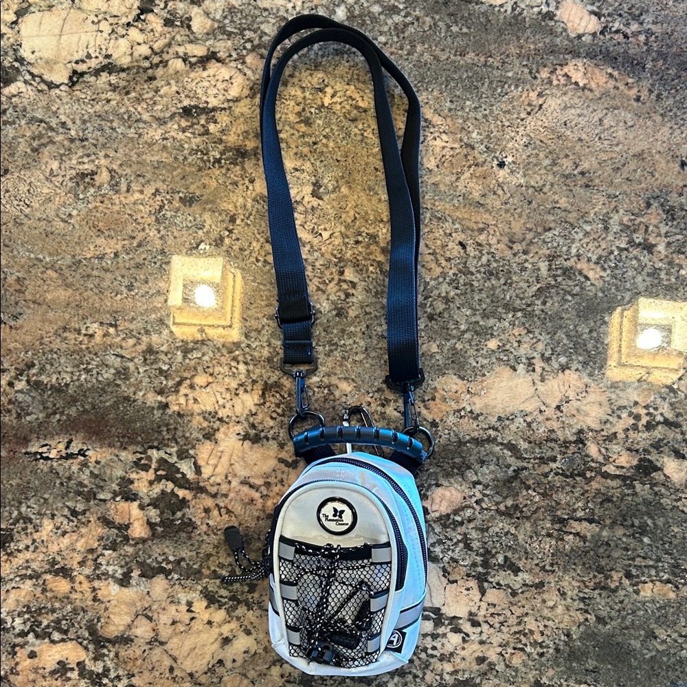 Stylish Blue and Black Belt Bag